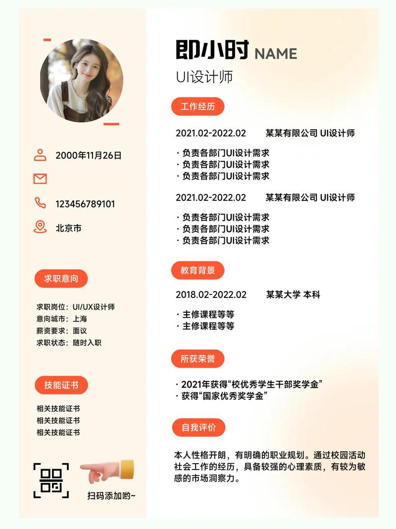 怎样网站优化简历模板呢
