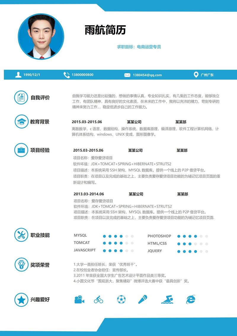 义乌网站优化简历