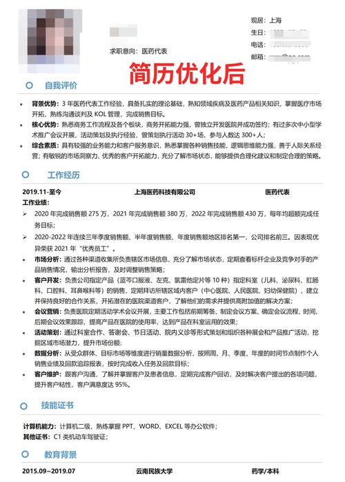 青岛网站优化简历内容